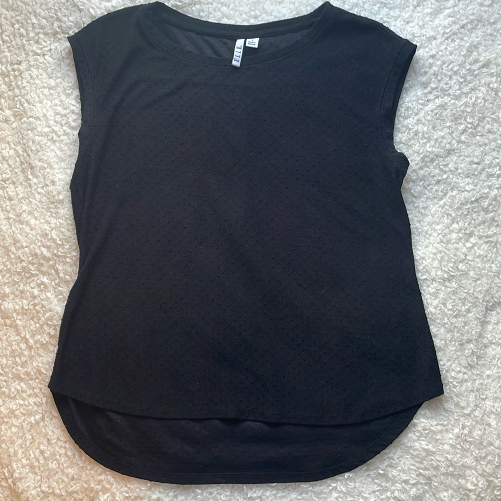 Black Knit Top
